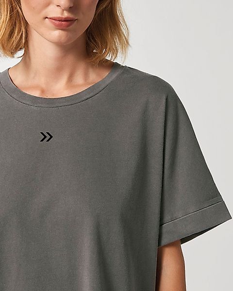 Oversize Vintage Damen T-shirt "Skip" günstig online kaufen