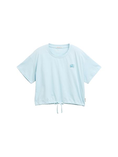 TOM TAILOR T-Shirt Cropped T-Shirt mit günstig online kaufen