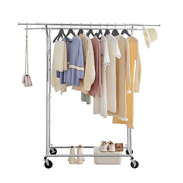 Kleiderständer  Pataye ¦ silber ¦ Metall ¦ Maße (cm): B: 129 H: 148 Gardero günstig online kaufen