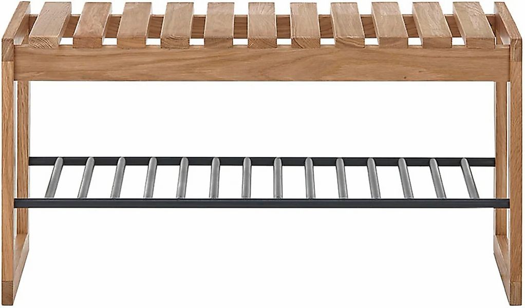 MCA furniture Schuhbank "BANTRY Bank" Schuhablage in schwarz günstig online kaufen