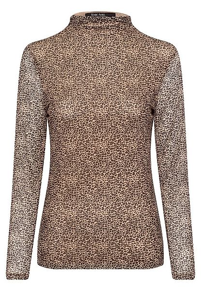 MARC AUREL T-Shirt mit Minimal Leo-Print günstig online kaufen