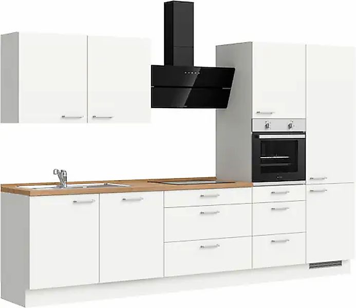 nobilia® Küchenzeile »"Touch II"«, vormontiert, Ausrichtung wählbar, Breite günstig online kaufen