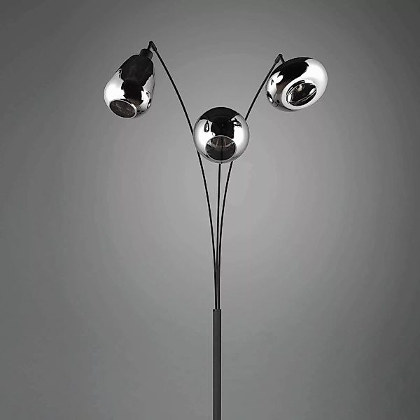 TRIO Leuchten Stehlampe LUMINA, gebogene Stehleuchte günstig online kaufen