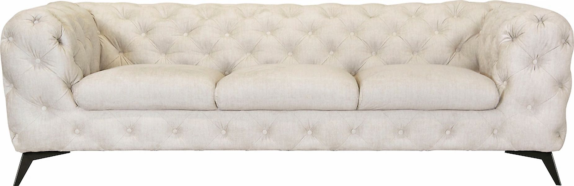 Home affaire Chesterfield-Sofa "Glynis" aufwändige Knopfheftung, moderne Ch günstig online kaufen