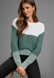Laura Scott Streifenpullover leichter Übergangspullover mit günstig online kaufen