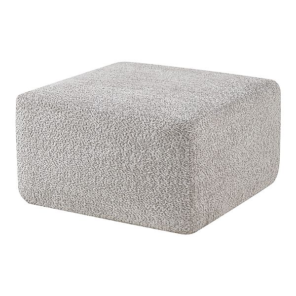 en.casa Sofaelement, »Hurvas« Sofa-Modul Hocker Bouclé günstig online kaufen