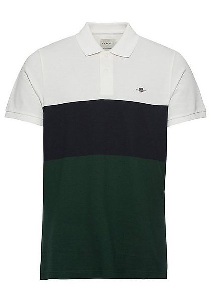 Gant Poloshirt BLOCK STRIPE KA RUGGER dreiteiliger Farbmix für modernen Loo günstig online kaufen