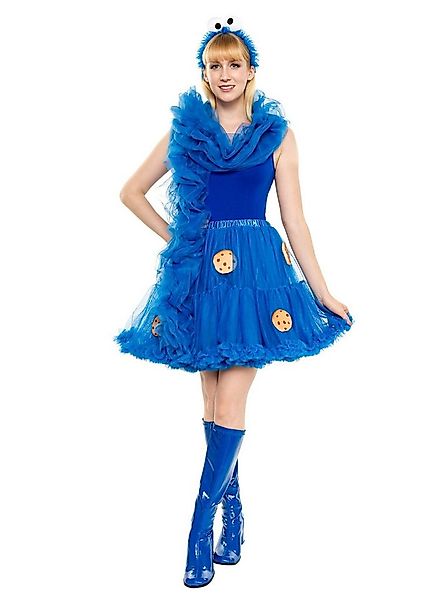 Maskworld Kostüm Die Sesamstraße Krümelmonster Tutu - für Fasching, Karneva günstig online kaufen