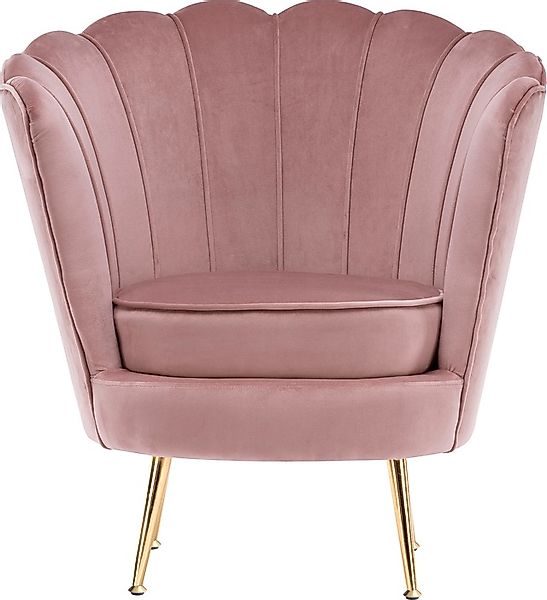 Kayoom Sessel "Sofa Barbara 125, hochwertiger Velvet-Stoff mit samtweicher günstig online kaufen