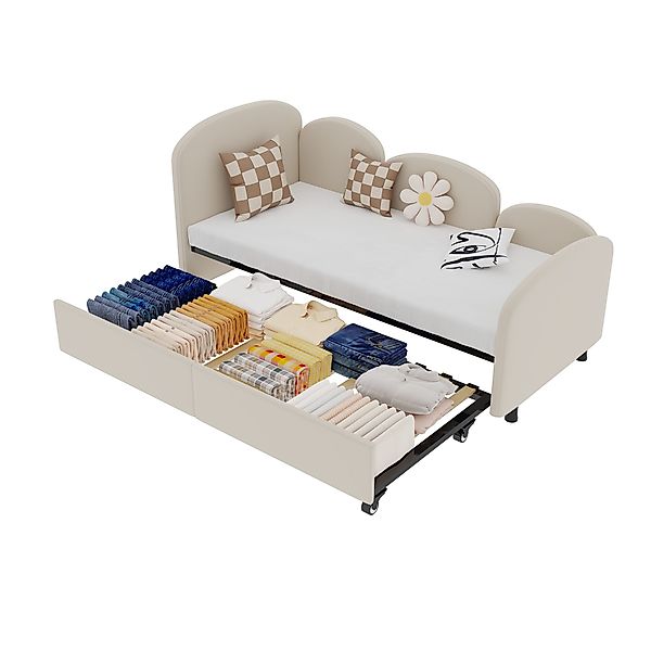 Odikalo Schlafsofa Aufbewahrungssofa Twin Size Daybed günstig online kaufen