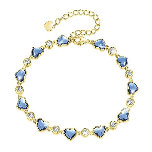 PAVELS Armband Herzenskristall, Damen Silber Schmuck günstig online kaufen
