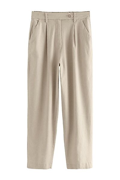 Next Leinenhose Stay Smart Hose mit Barrel-Bein und Leinenanteil (1-tlg) günstig online kaufen