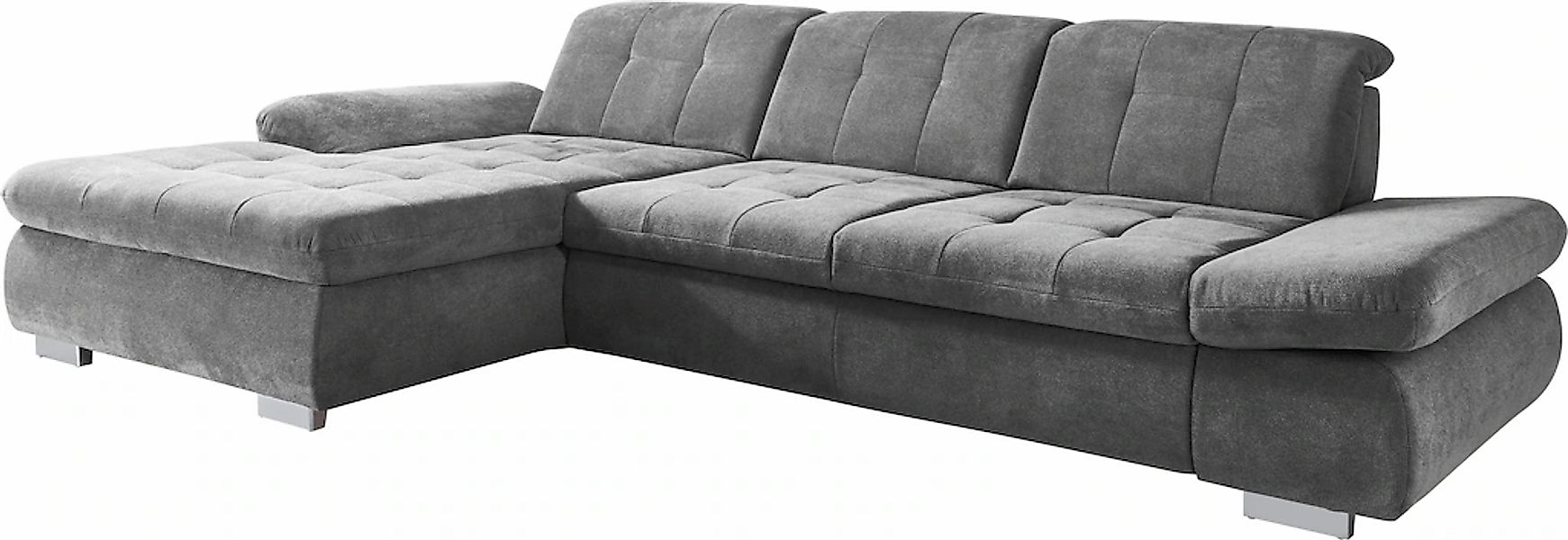 Die PlanBar Ecksofa "MP-IN17004 L-Form", wahlweise mit Bettfunktion, Sitzti günstig online kaufen