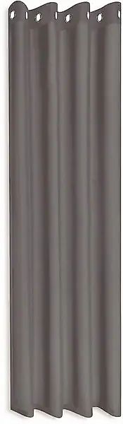 Gerster Vorhang »Ilia«, (1 St.), HxB: 235x140, klasischer Uni Ösenschal günstig online kaufen
