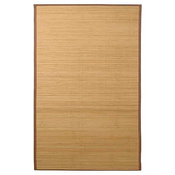 Teppich Bambus 100 X 160 Cm Braun günstig online kaufen