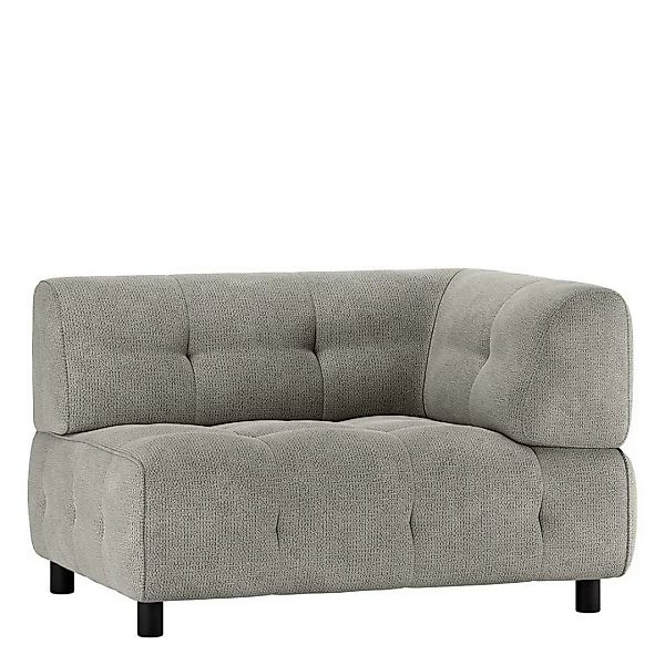 Sofa Element rechts in Blassgrün Chenille modernes Design günstig online kaufen