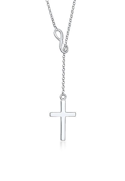 Elli Collierkettchen Y-Kette mit Kreuz und günstig online kaufen