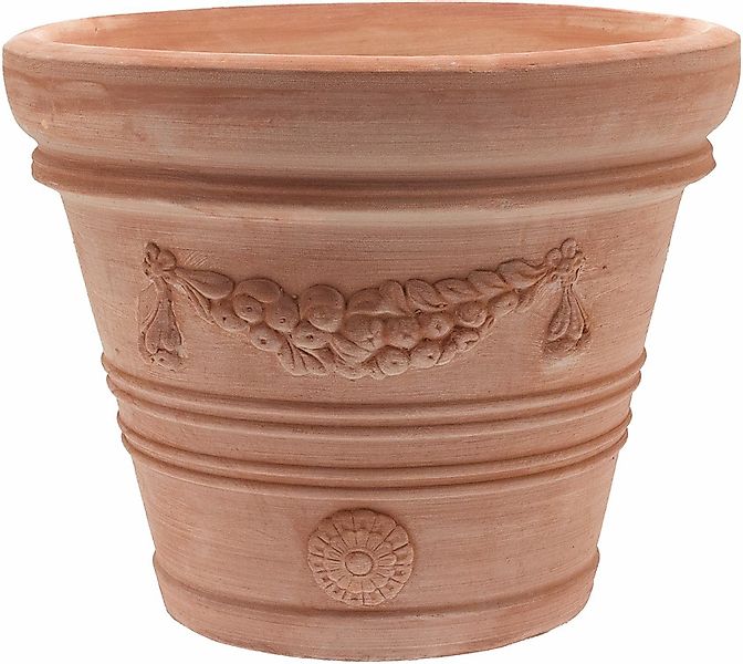 Teramico Pflanzkübel Terrakotta "Doppio Bordo Festonato" günstig online kaufen