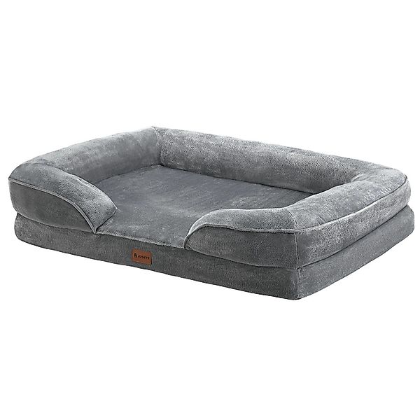 Juskys Tierbett Sheena, Stoff, Flanell (100 % Polyester), orthopädisch, was günstig online kaufen