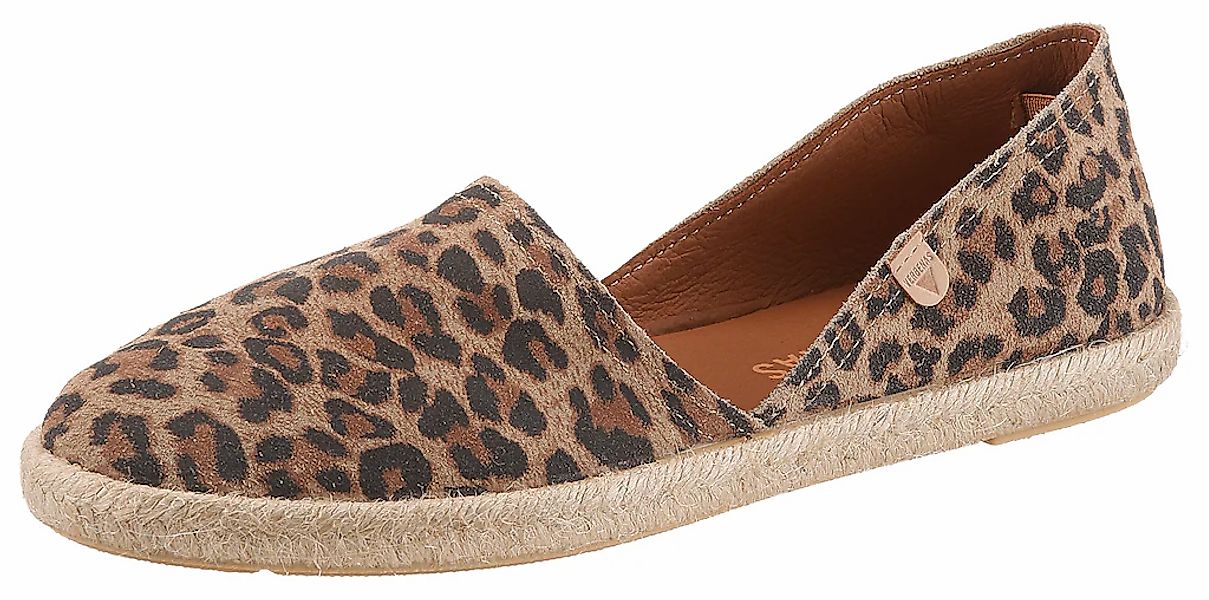 VERBENAS Espadrille Strandschuh, Sommerschuh, Loafer im trendigen Animal-Lo günstig online kaufen