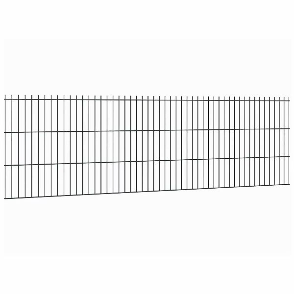 Doppelstabmattenzaun Stärke 6/5/6 Anthrazit 63 x 251 cm günstig online kaufen