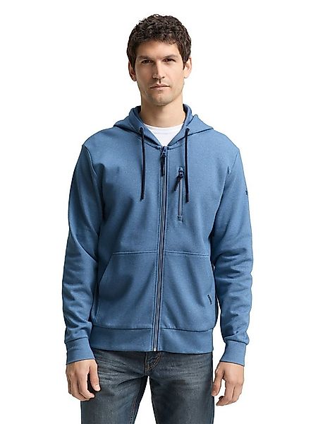 TOM TAILOR Kapuzensweatjacke mit Taschen günstig online kaufen