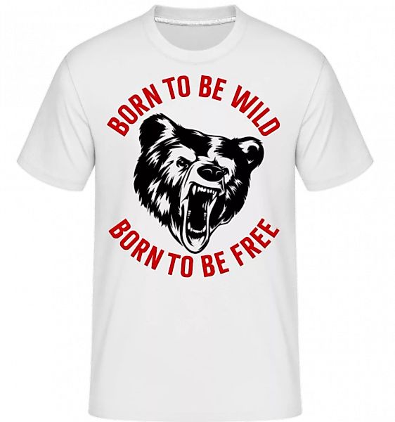 Born To Be Wild Red · Shirtinator Männer T-Shirt günstig online kaufen