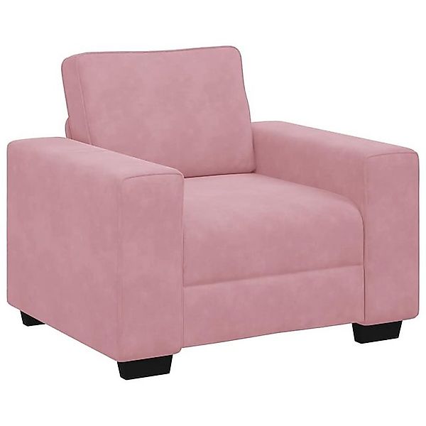 vidaXL Sofa Sessel Rosa 60 cm Samt günstig online kaufen