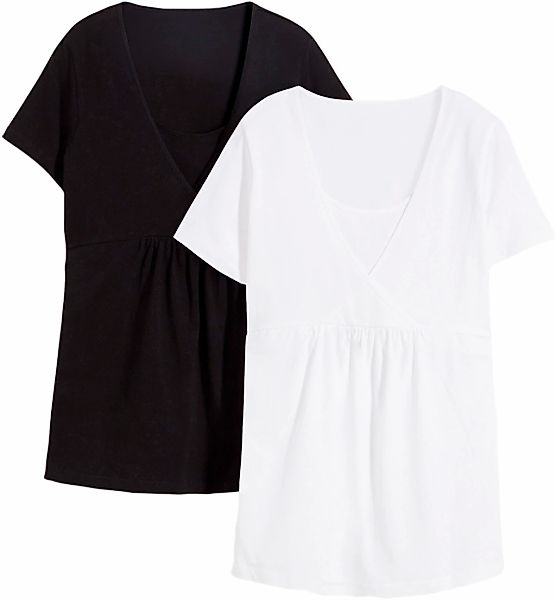 bonprix Stillshirt "2-in-1 Umstands- und Stillshirts (2er Pack?)" Packung, günstig online kaufen