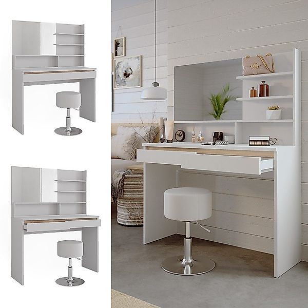 Vicco Schminktisch Emma, Weiß, 120 cm günstig online kaufen
