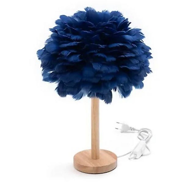 COFI 1453 LED Tischleuchte LED-Tischlampe 43 × 30 cm, Deko-Lampe mit Federn günstig online kaufen