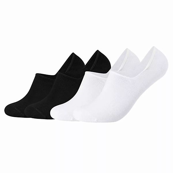 Camano Unisex Socken - Komfort Füßlinge, einfarbig, 4er Pack günstig online kaufen