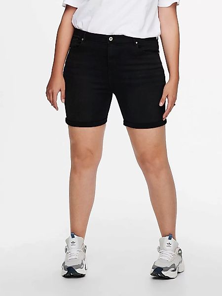 ONLY CARMAKOMA Jeansshorts "CARLAOLA HW SHORTS AZG573 DNM", mit schmalem Um günstig online kaufen