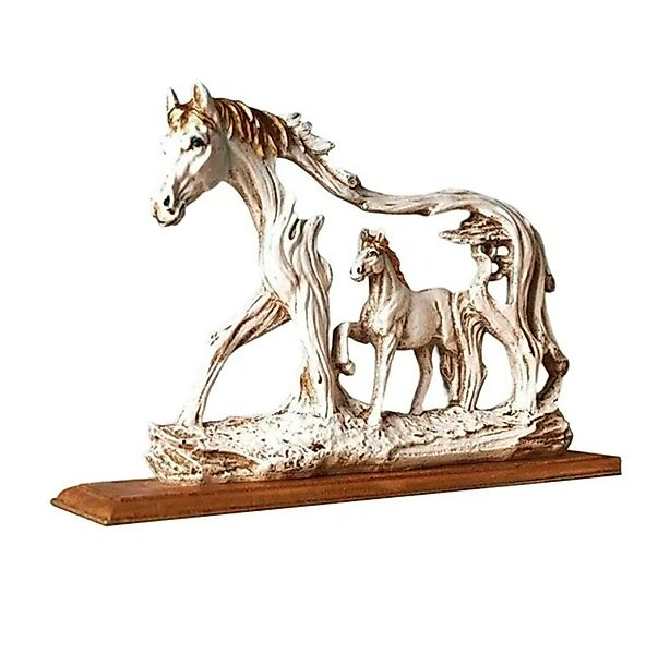 BAYLI Skulptur Stehendes galoppierendes Pferd - günstig online kaufen