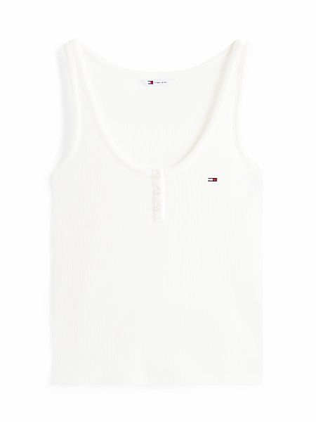 Tommy Jeans T-Shirt "TJW SLIM HENLEY WAFFLE TANK" günstig online kaufen