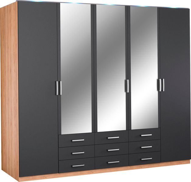 priess Kleiderschrank "Amsterdam" mit oder ohne LED-Beleuchtung günstig online kaufen