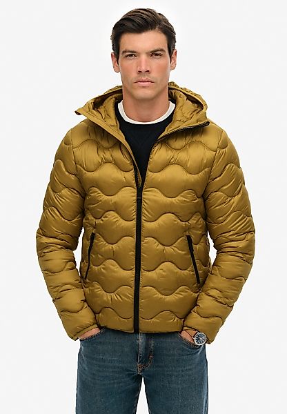 Superdry Steppjacke "HOODED QUILTED WAVE PADDED JKT" mit Kapuze günstig online kaufen