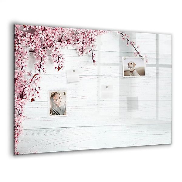 Tulup Beschreibbare Magnettafel Frühlingsblumen 100x70 cm Beschreibbare Mag günstig online kaufen