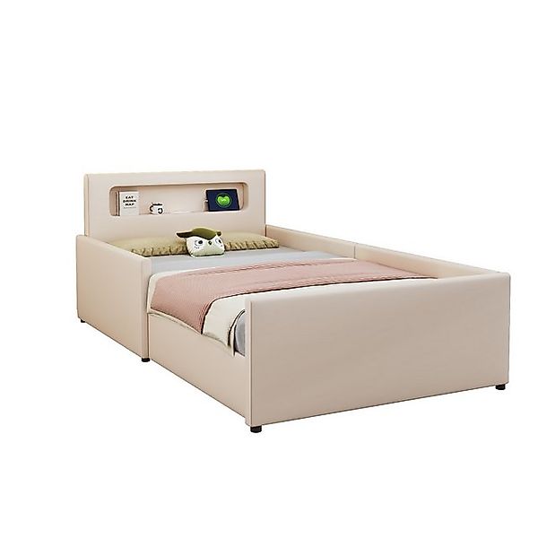 REDOM Polsterbett Funktionsbett Kinderbett Stauraumbett Gästebett günstig online kaufen