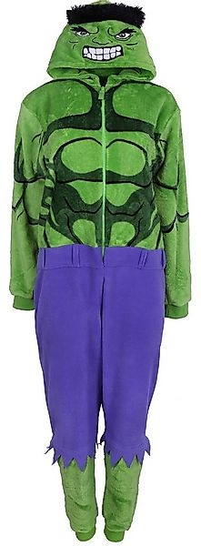 Sarcia.eu Pyjama Grün-violettes, einteiliges Pyjama HULK Marvel XS-S günstig online kaufen