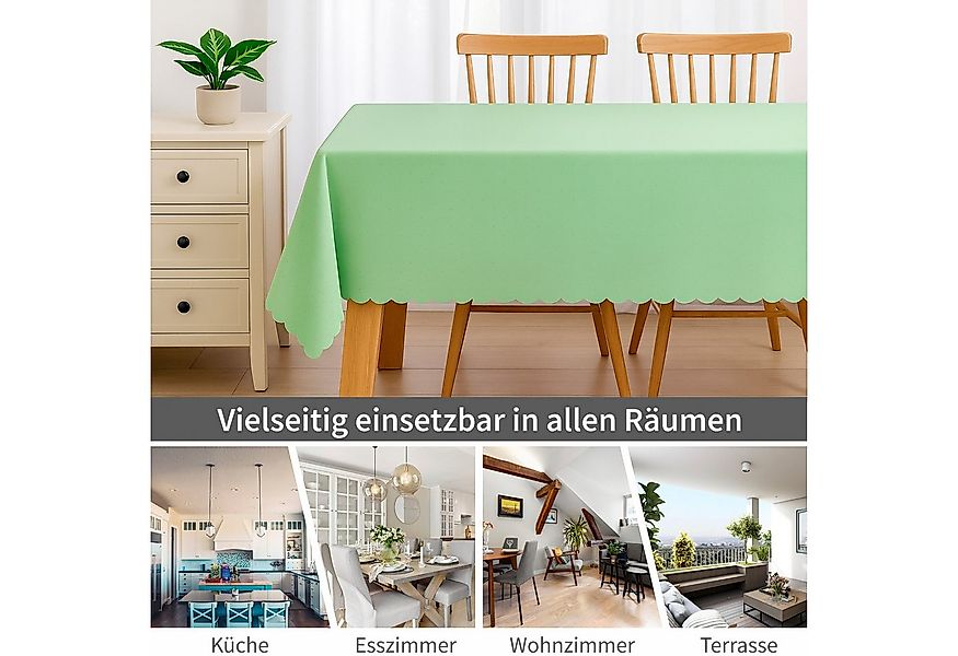 matches21 HOME & HOBBY Tischdecke Tischdecke 90 x 90 cm in Altrosa für Esst günstig online kaufen