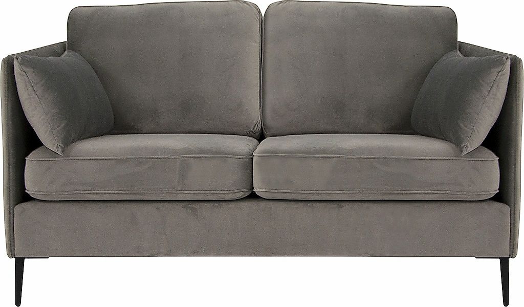 Home affaire 2-Sitzer "Light" inklusive loser Zierkissen, mit schmalen Arml günstig online kaufen