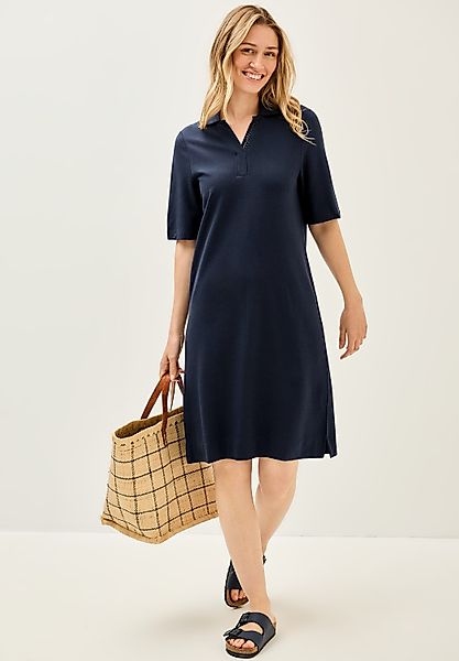 CECIL Polokleid Sommerkleid mit Schriftzug günstig online kaufen