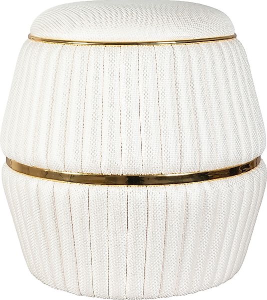 Kayoom Sitzhocker "Hocker Doric, trendiger Look, ästhetische Farbgebung, sc günstig online kaufen