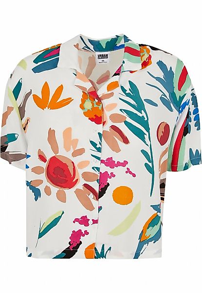 URBAN CLASSICS T-Shirt "Urban Classics Damen Ladies Resort Shirt", (1 tlg.) günstig online kaufen