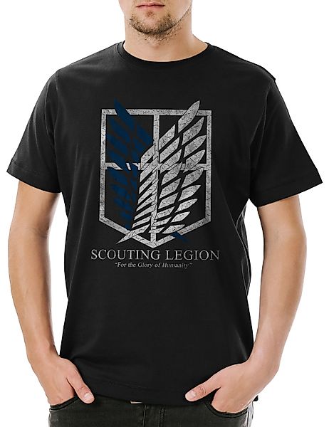 Urban Backwoods Print-Shirt Scouting Legion Herren günstig online kaufen