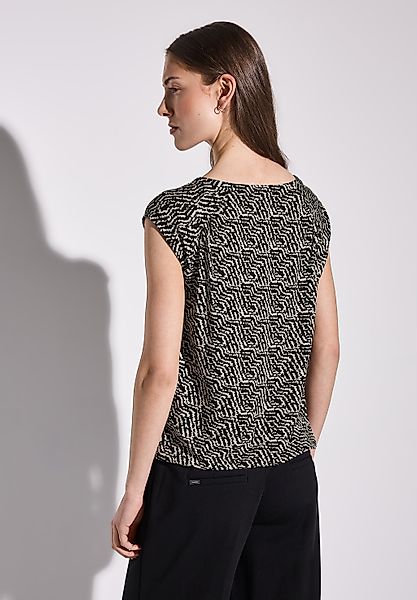 STREET ONE Print-Shirt, aus strecthigem Viskosematerial günstig online kaufen