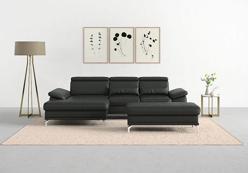 sit&more Ecksofa Cabrio L-Form, mit Sitztiefenverstellung, günstig online kaufen