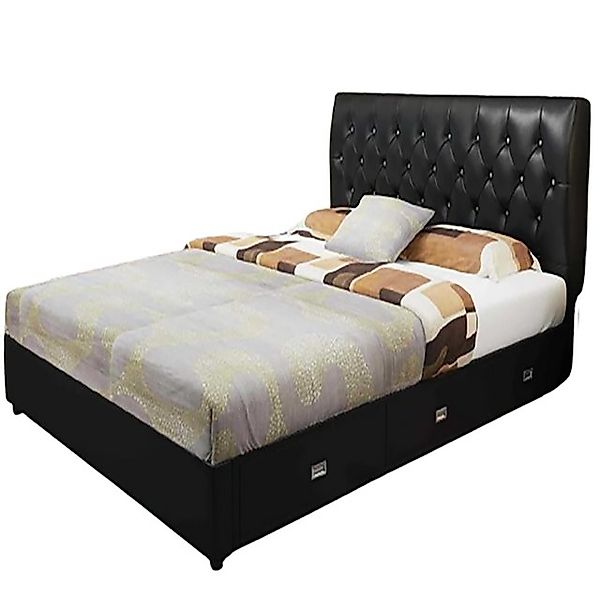 Xlmoebel Bett Italienische Möbel Schlafzimmer Bett mit Edelstahl - und Kuns günstig online kaufen