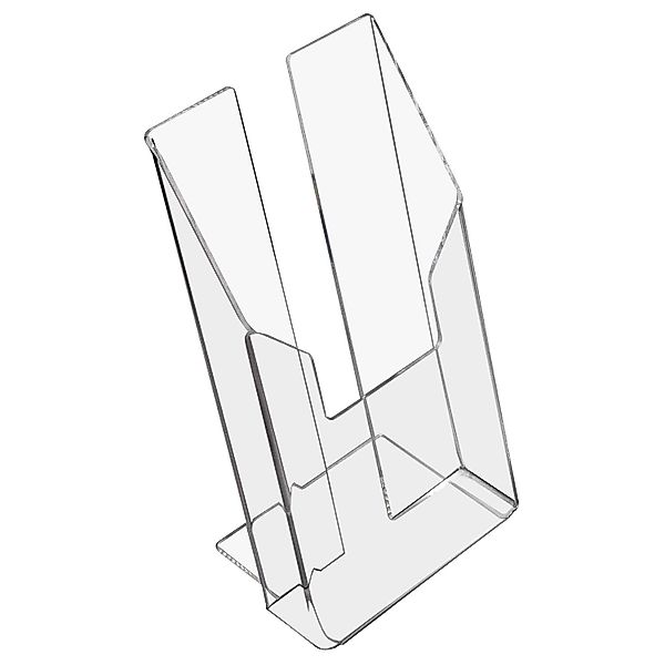 HMF Zeitungsständer Acryl Prospekthalter, DIN A6 günstig online kaufen